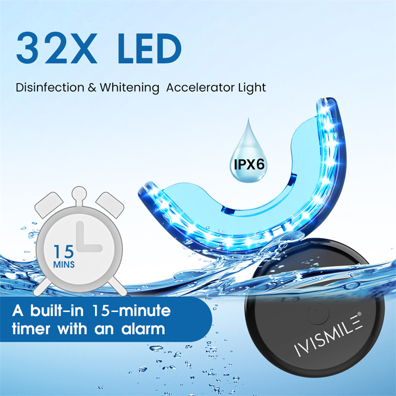 Ensemble de 32 LED de lumière de blanchiment à synchronisation intelligente, vente en gros 03