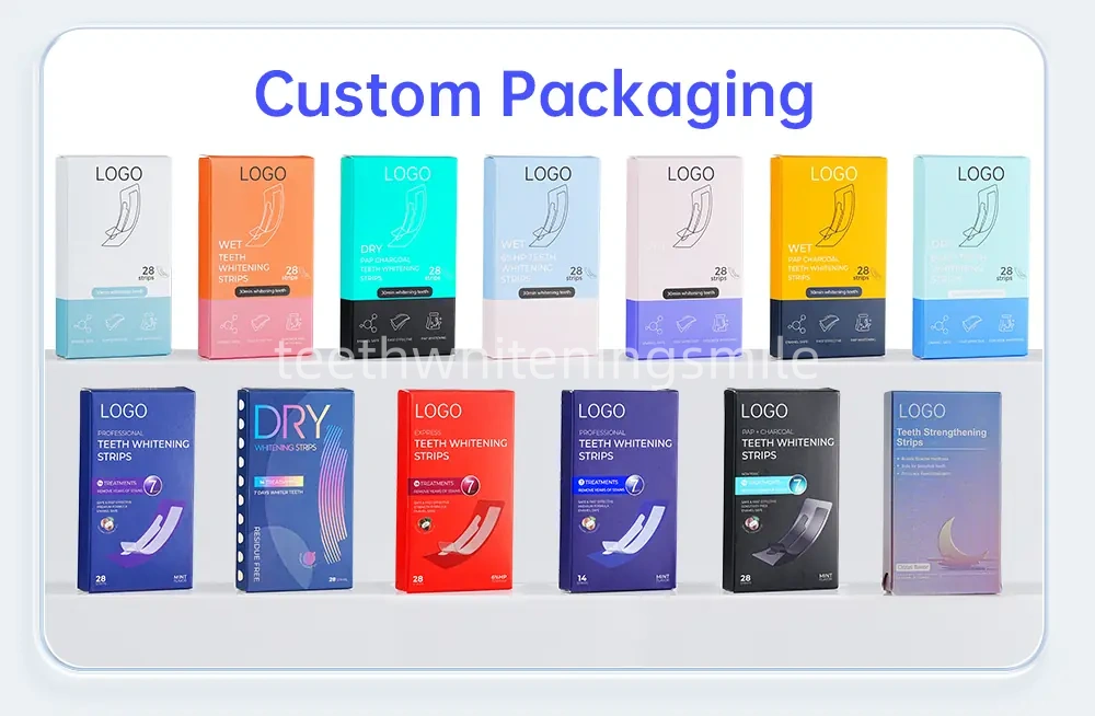 IVISMILE Custom Packaging for Teeth Strips